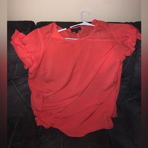 Choral Lane Bryant Ruffle sleeve Blouse